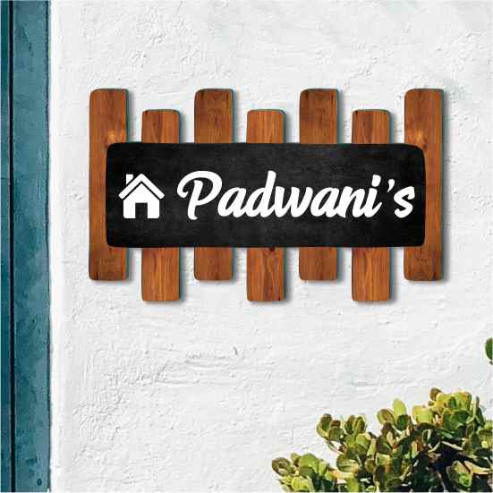 Personalised Home Door Name Plate