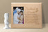 Wooden Engraved Plaque with Photo