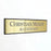 Cool Gifts  Personalized Acrylic Name Plate for house | Black & Silver Engraving with Name Engraved | Name Plaque | Custom Self-Adhesive Name Board for Home, Office & Outdoor