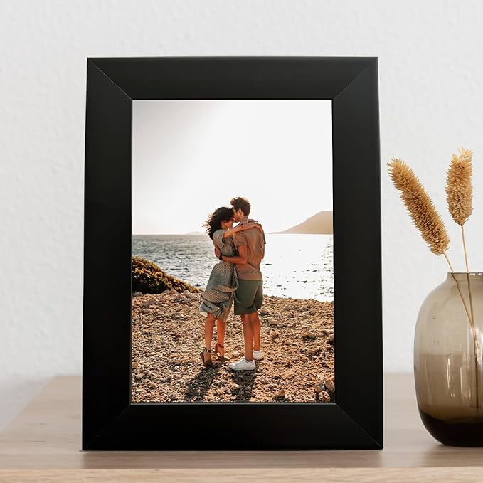 Cool Gifts Wood Synthetic Table/Wall Photo Frame for Home Decor