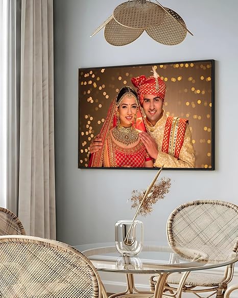 Cool Gifts Personalized Custom Canvas Prints: Photo On Framed Canvas Transform Your Photos into Stunning Framed Wall Art Digitally Printed Photo To Canvas Ideal for Home Decor Gifts