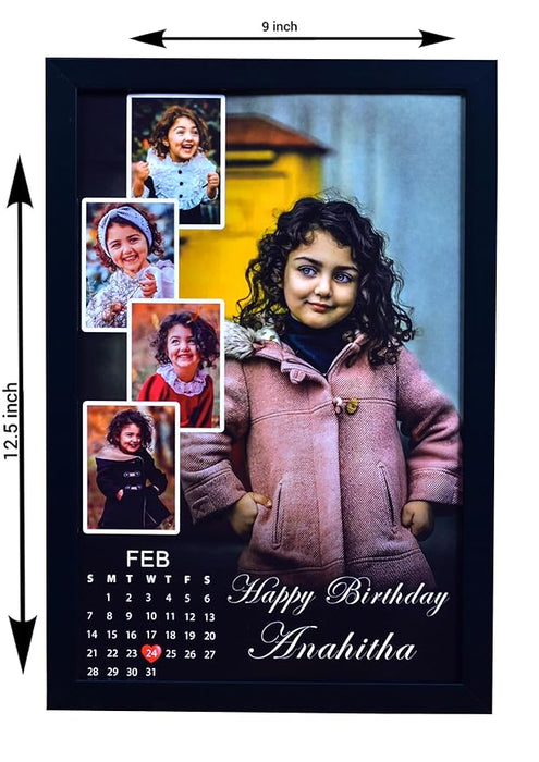 CRAFT IMAGE Personalised Photo Frames for Wall Decor as Birthday Gifts, Anniversary, Wedding Gifts for Friends, Couples and Parents