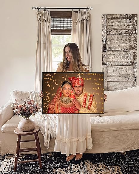 Cool Gifts Personalized Custom Canvas Prints: Photo On Framed Canvas Transform Your Photos into Stunning Framed Wall Art Digitally Printed Photo To Canvas Ideal for Home Decor Gifts