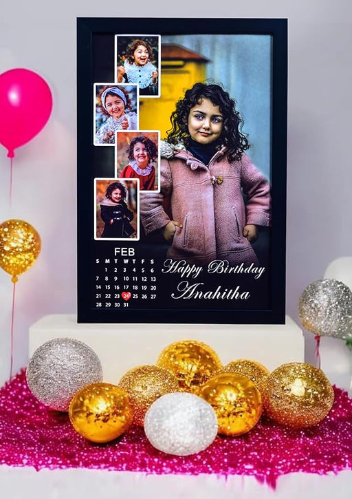 CRAFT IMAGE Personalised Photo Frames for Wall Decor as Birthday Gifts, Anniversary, Wedding Gifts for Friends, Couples and Parents