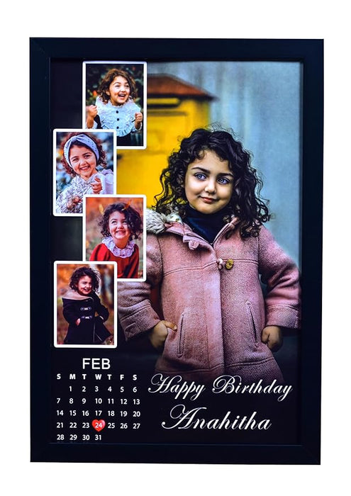 CRAFT IMAGE Personalised Photo Frames for Wall Decor as Birthday Gifts, Anniversary, Wedding Gifts for Friends, Couples and Parents