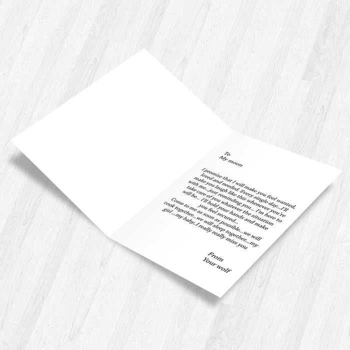 Personalised Love You Always Photo Greeting Card