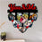 Love Frame with 6 Heart Photos
