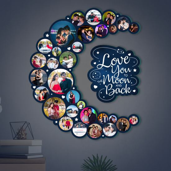 Moon Cut-Out Frame